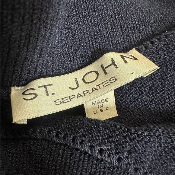 St. John Turtleneck Vintage Shooting Star Embroidered - Picture 2 of 7